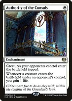 Authority of the Consuls (PRE-05S) - rare - Foil