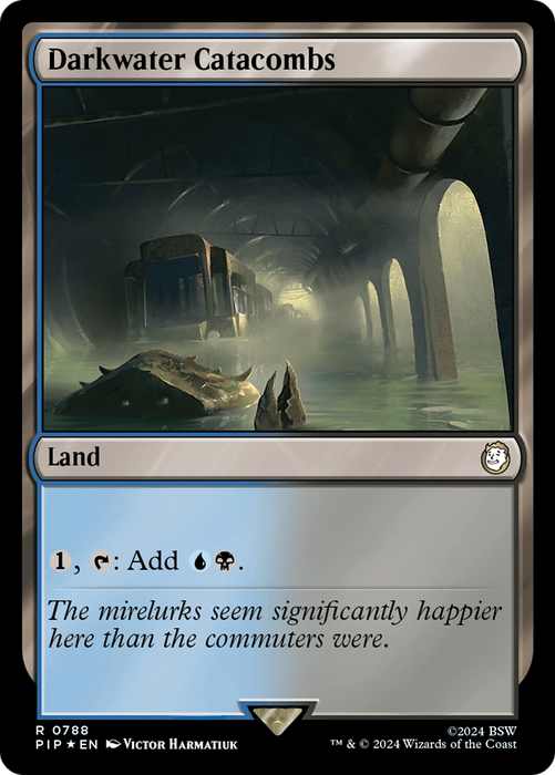 Darkwater Catacombs (PIP-788) - rare - Foil