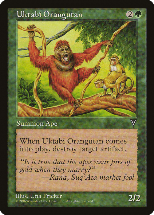 Uktabi Orangutan (VIS-123) - uncommon