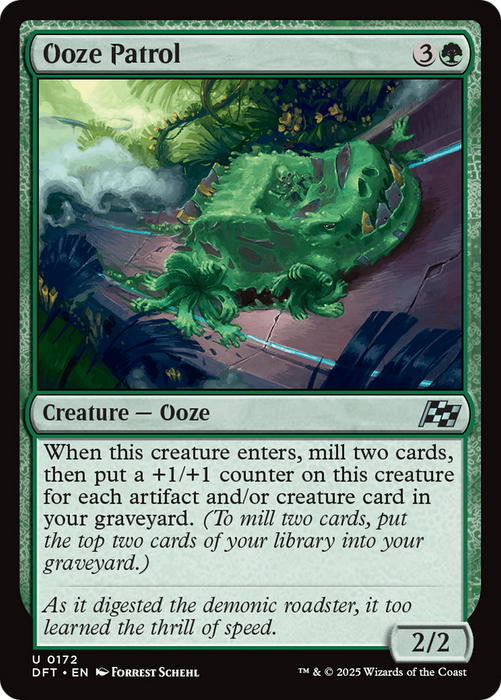 Ooze Patrol (DFT-172) - uncommon - Foil