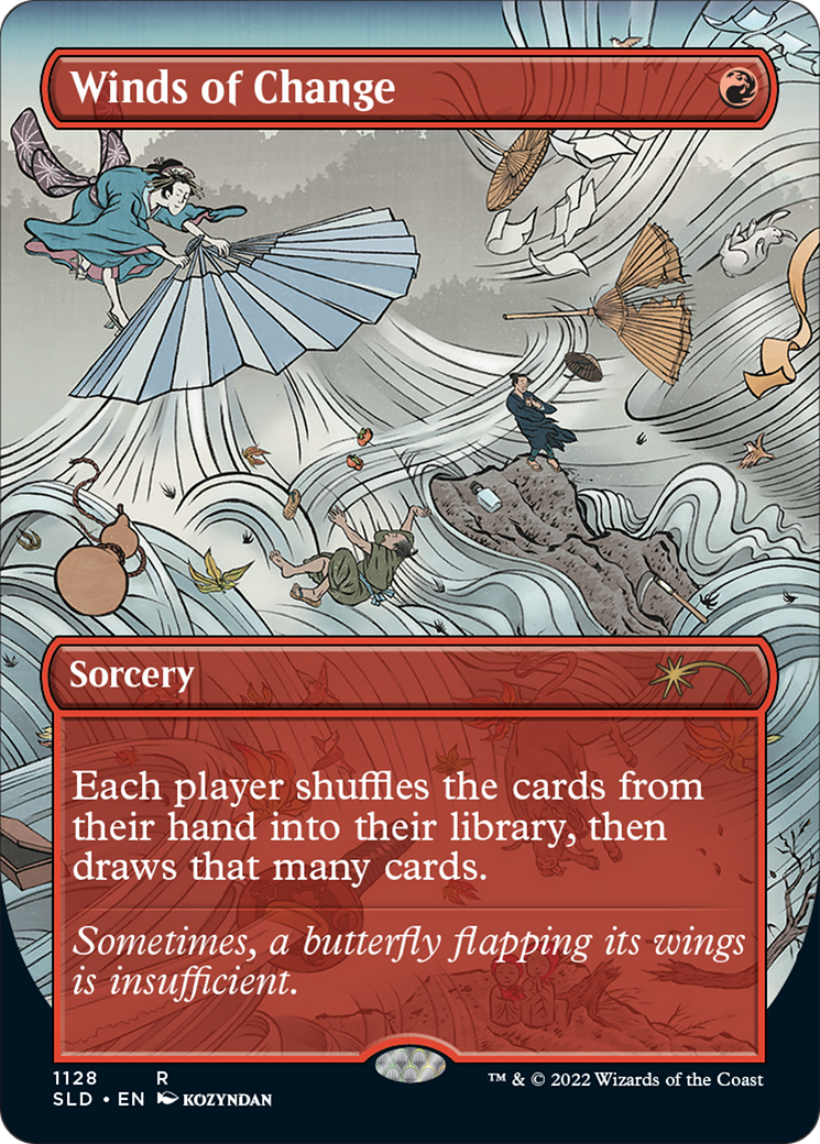 Winds of Change (SLD-1128) - rare (Borderless) - Foil
