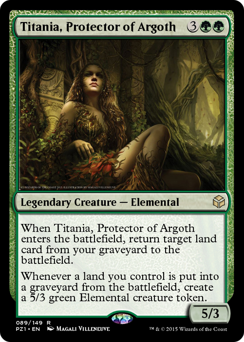 Titania, Protector of Argoth (PZ1-089) - rare - Foil