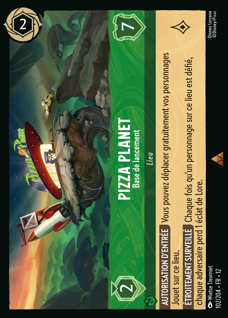 Pizza Planet - Base de lancement