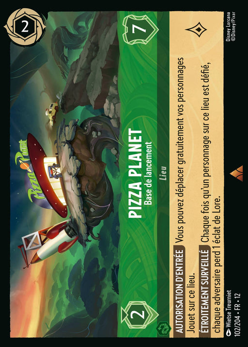 Pizza Planet - Base de lancement