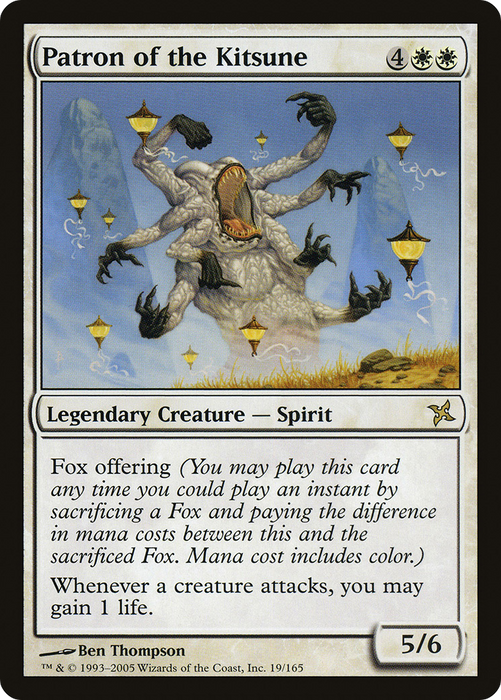 Patron of the Kitsune (BOK-019) - rare - Foil