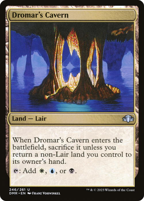 Dromar's Cavern (DMR-246) - uncommon - Foil
