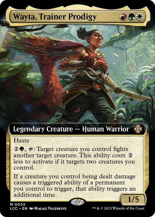 Wayta, Trainer Prodigy (LCC-032) - mythic: (Extended Art) - Foil