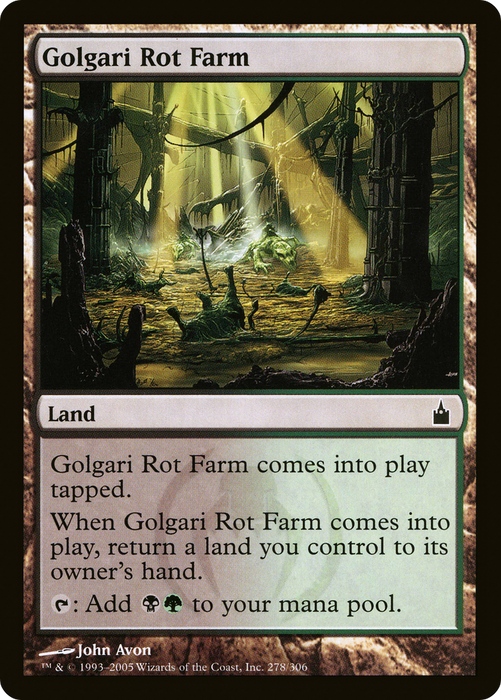 Golgari Rot Farm (RAV-278) - common - Foil