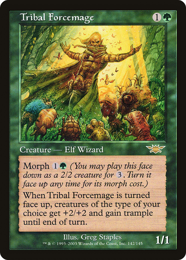 Tribal Forcemage (LGN-142) - rare - Foil