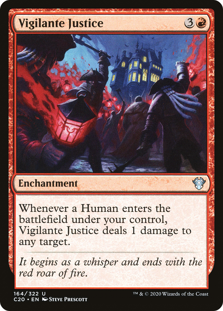 Vigilante Justice (C20-164) - uncommon