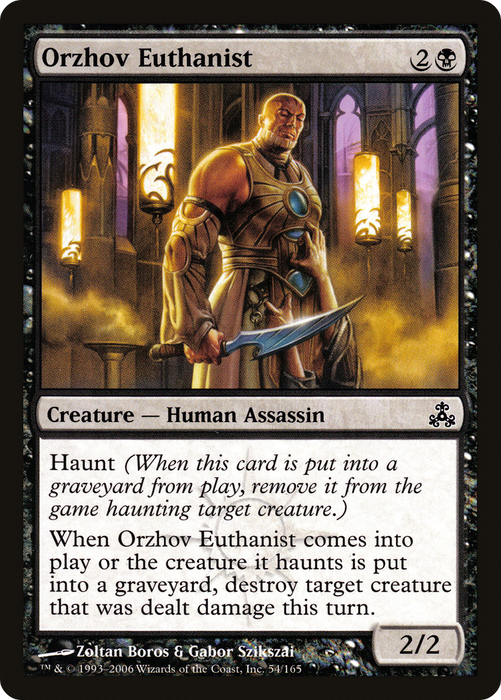 Orzhov Euthanist (GPT-054) - common
