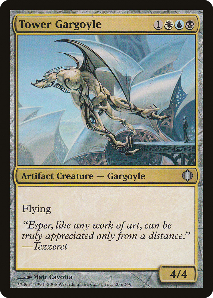 Tower Gargoyle (ALA-205) - uncommon - Foil