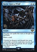 Borne Upon a Wind (PRE-44S) - rare - Foil