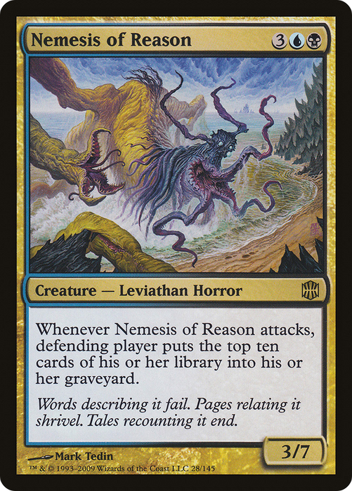Nemesis of Reason (ARB-028) - rare - Foil