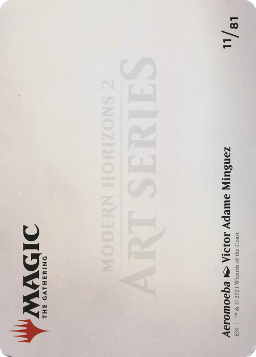 Aeromoeba // Aeromoeba (AMH2-011) - common (Borderless)