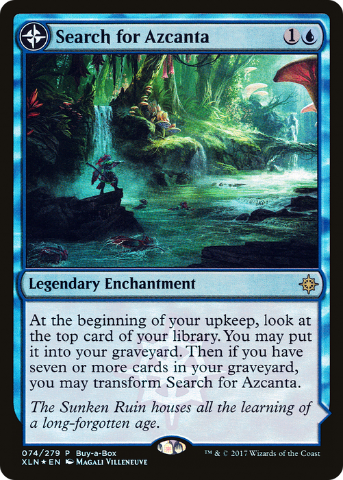 Search for Azcanta // Azcanta, the Sunken Ruin (BABP-074) - rare: (compasslanddfc) - Foil