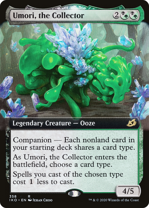 Umori, the Collector (IKO-358) - rare: (companion, Extended Art) - Foil