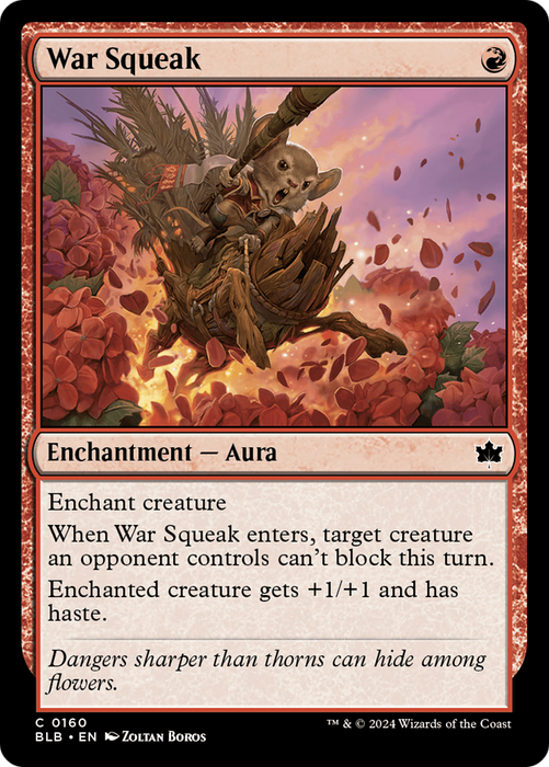 War Squeak (BLB-160) - common - Foil