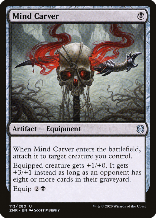 Mind Carver (ZNR-113) - uncommon - Foil