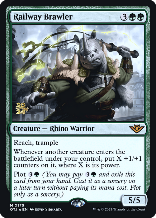 Railway Brawler (PRE-175S) - mythic - Foil