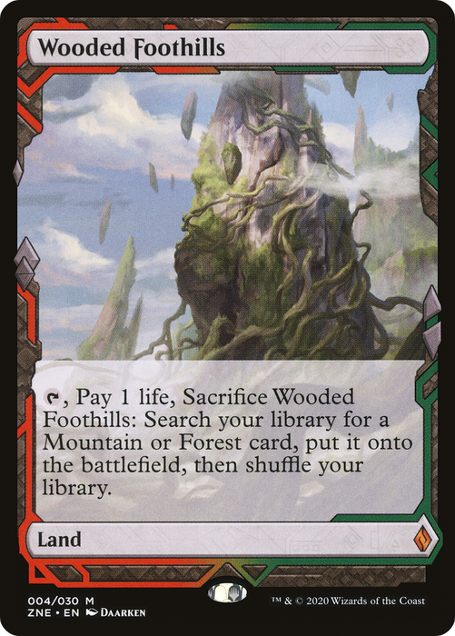 Wooded Foothills (ZNE-004) - mythic