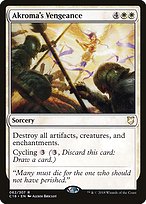 Akroma's Vengeance (C18-062) - rare