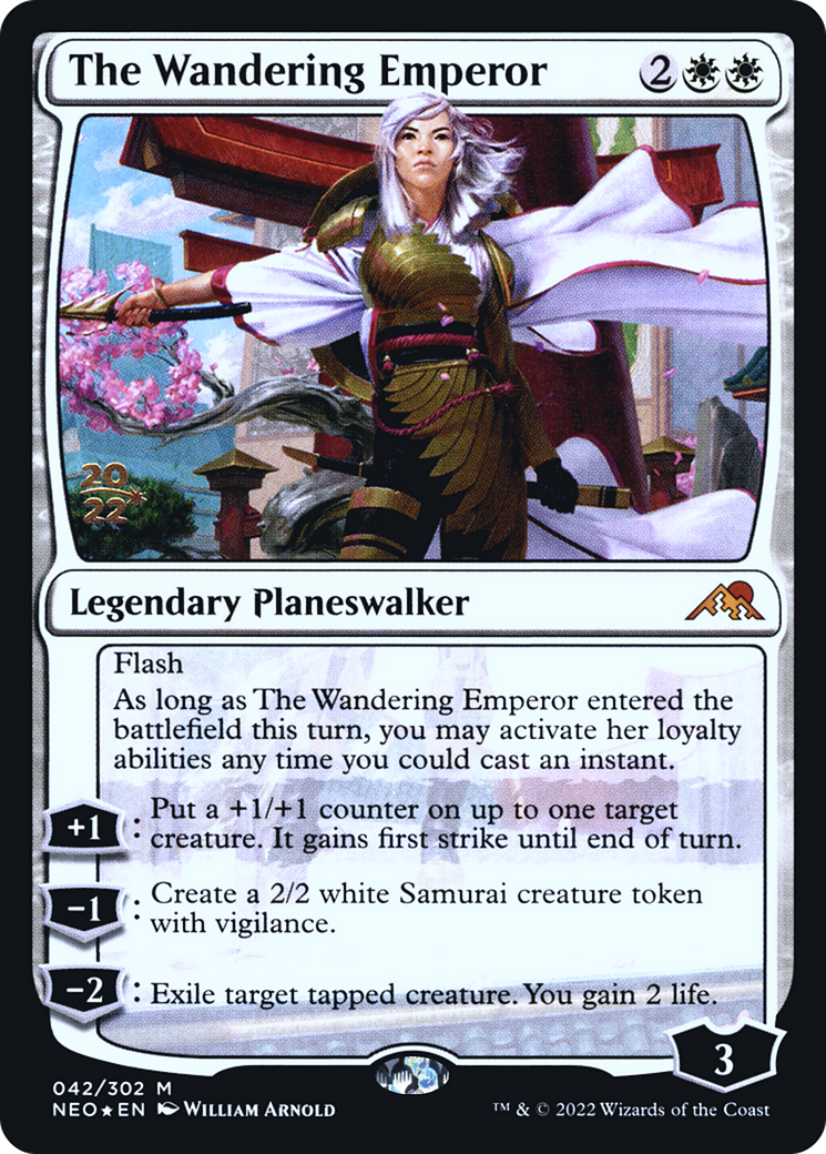 The Wandering Emperor (PRE-42S) - mythic - Foil