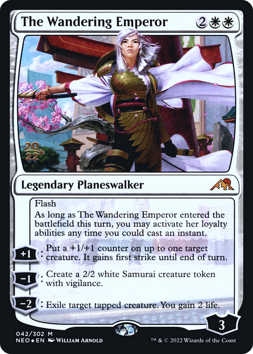 The Wandering Emperor (PRE-42S) - mythic - Foil