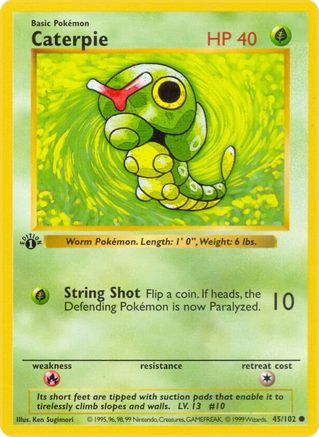 Caterpie (045/102) - BS  - Common - Unlimited