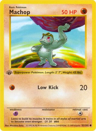 Machop (052/102) - BS  - Common - Unlimited