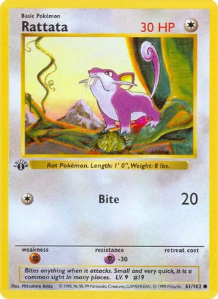 Rattata (061/102) - BS  - Common - Unlimited