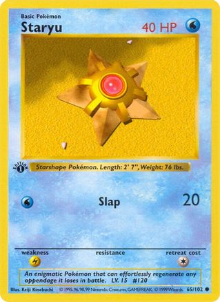 Staryu (065/102) - BS  - Common - Unlimited