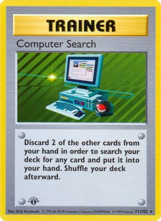 Computer Search (071/102) - BS  - Rare - Unlimited