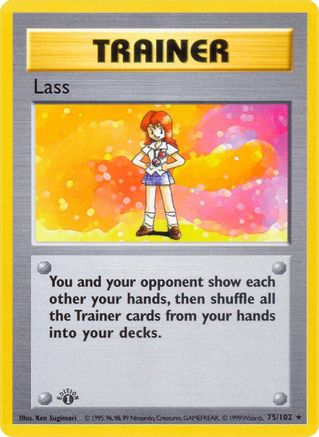 Lass (075/102) - BS  - Rare - Unlimited