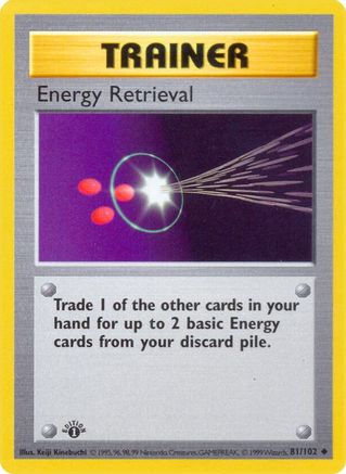 Energy Retrieval (081/102) - BS  - Uncommon - 1st Edition