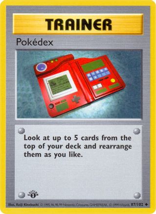 Pokedex (087/102) - BS  - Uncommon - Unlimited