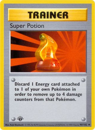 Super Potion (090/102) - BS  - Uncommon - 1st Edition