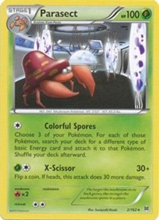 Parasect (002) - XB  - Rare