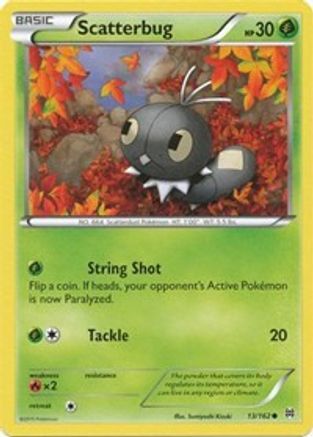Scatterbug (013) - XB  - Common - Reverse Holofoil