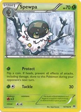 Spewpa (014/162) - XB  - Uncommon