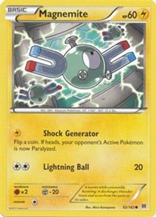 Magnemite (52) (052) - XB  - Common