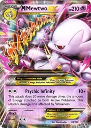 M Mewtwo EX (64) (064/162) - XB  - Ultra Rare - Holofoil