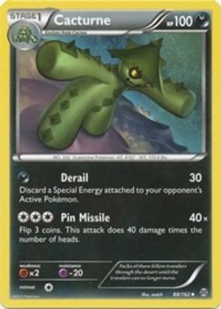 Cacturne (088/162) - XB  - Uncommon