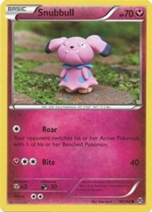 Snubbull (098/162) - XB  - Common - Reverse Holofoil