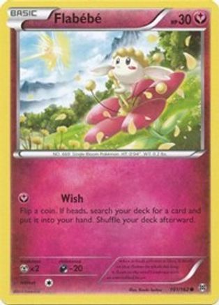 Flabebe (101/162) - XB  - Common - Reverse Holofoil