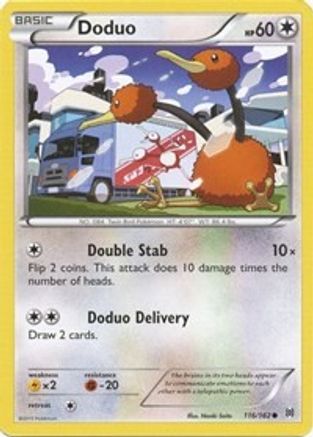 Doduo (116) (116) - XB  - Common