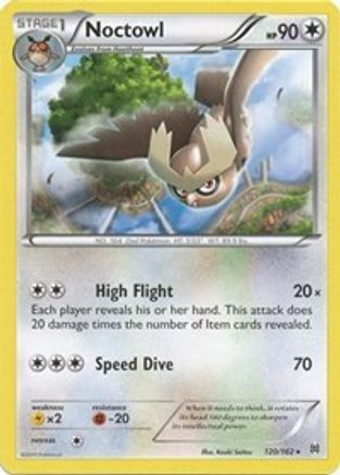 Noctowl (120) - XB  - Rare