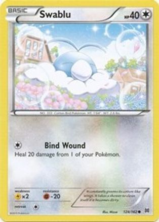 Swablu (124/162) - XB  - Common