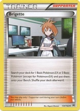 Brigette (134/162) - XB  - Uncommon - Reverse Holofoil