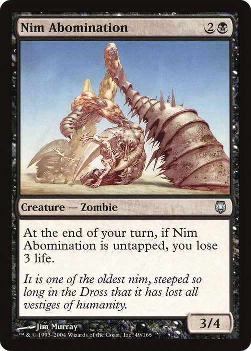 Nim Abomination (DST-049) - uncommon - Foil